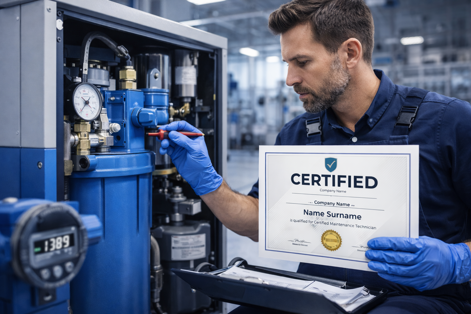 mantenimiento certificado